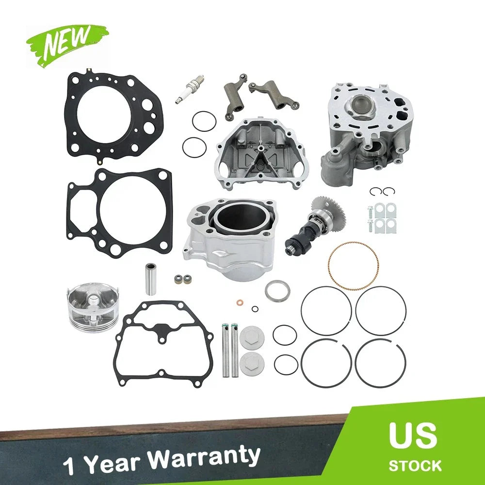 Cylinder Sleeve Assembly + Gasket + Camshaft for Honda TRX420 (2011)