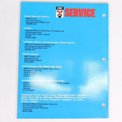 Service Manual for Johnson Evinrude OMC Cobra Stern Drives (LSS-3030)