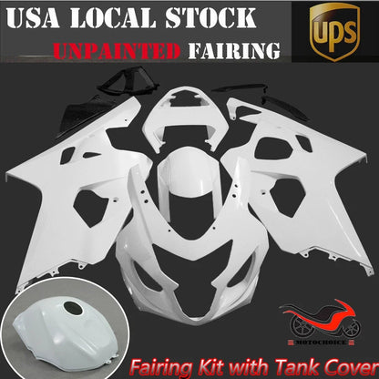 Fairing Kit + Tank Cover for Suzuki GSXR600/750 (2004–2005) ABS Injection
