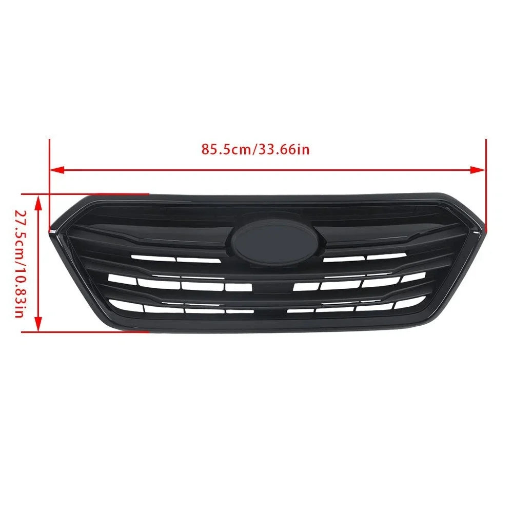 Front Upper Mesh Grill Assembly for Subaru Legacy (2018–2019)
