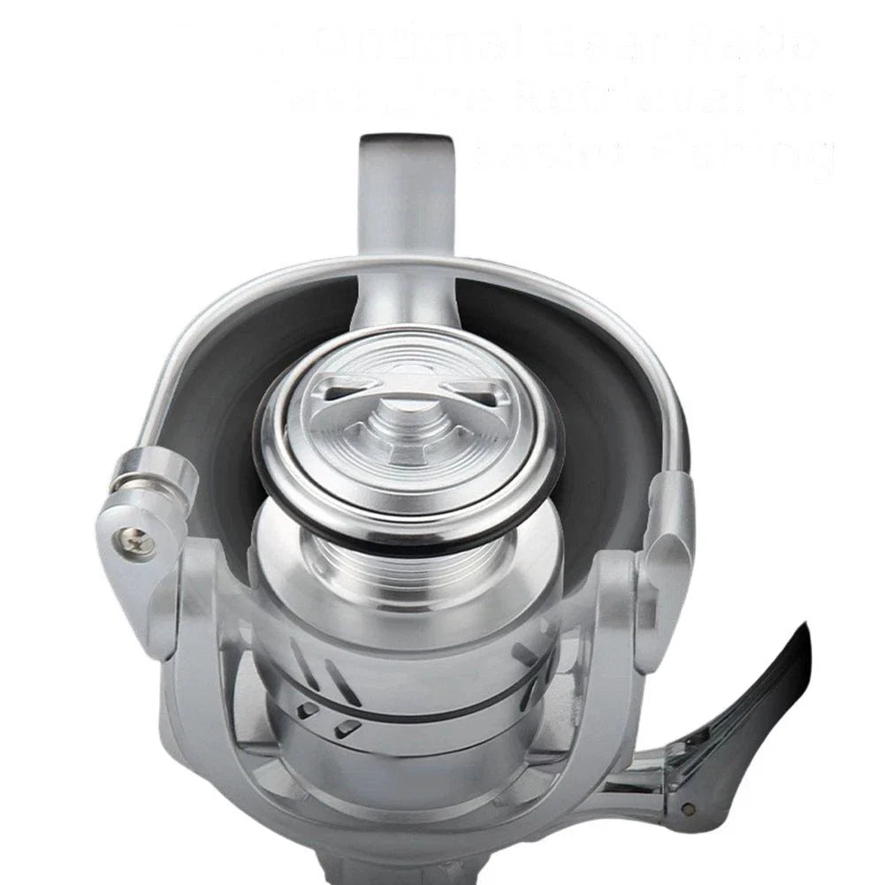 Fishing Reel AS-DC 7.1:1 Gear Ratio E-Brake Metal Wire Cup Design