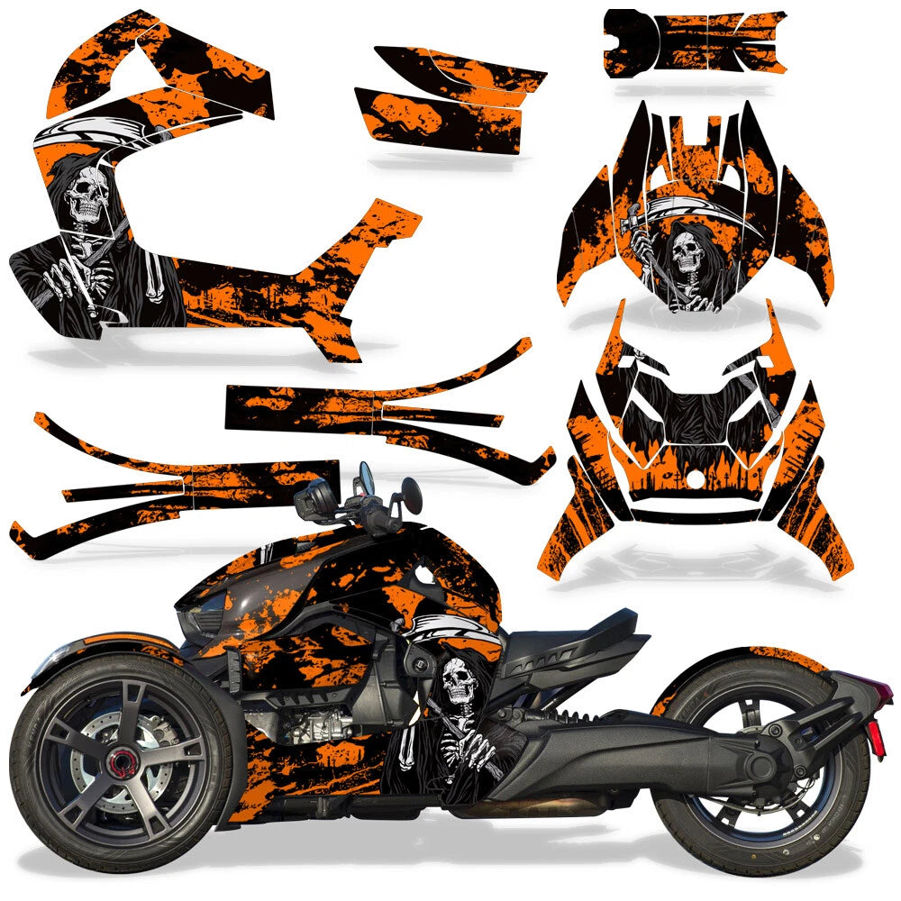 Graphic Stickers Decals for Can-Am Ryker NON RALLY (2019–2024) WD1007