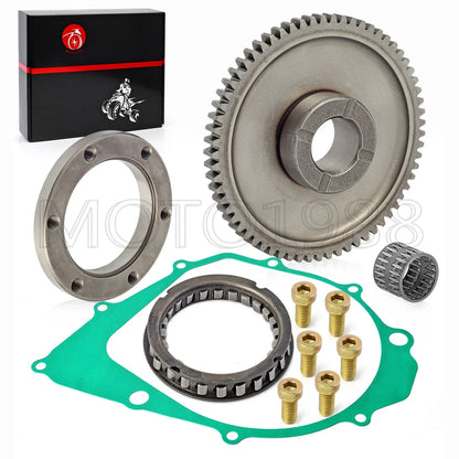 One Way Bearing Starter Clutch Kit Idler Gear for Yamaha Warrior 350 (1987–2004)