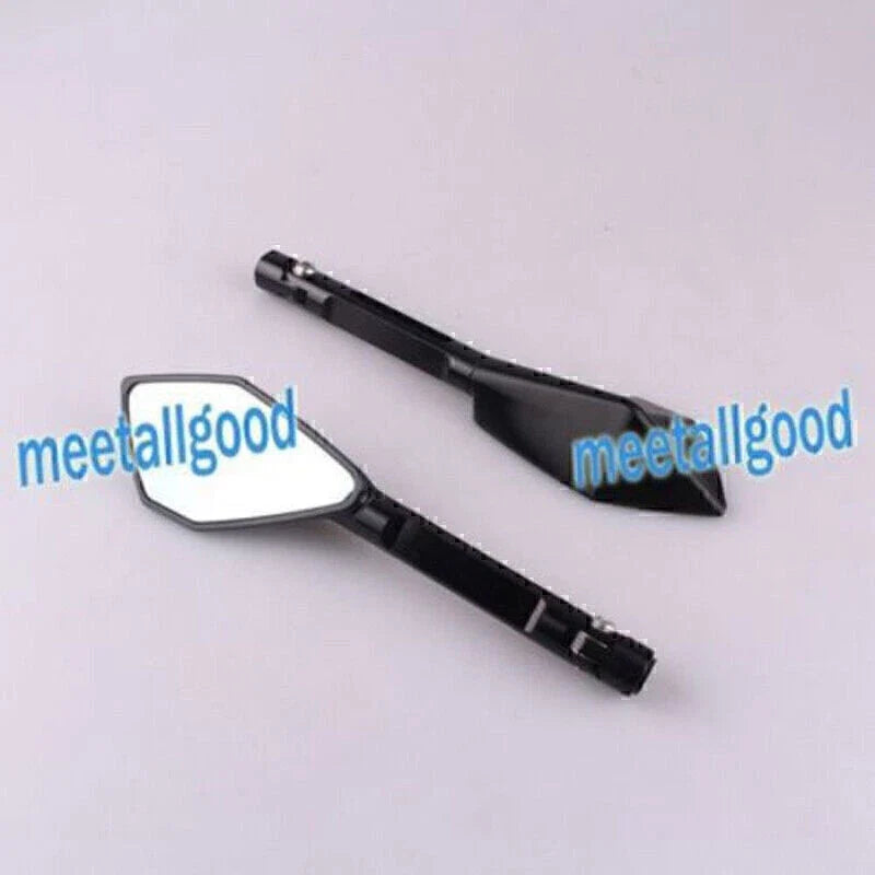 CNC Black Pair Rearview Side Mirrors for Honda CBR 600F (2011) & CBR 600RR (2009)