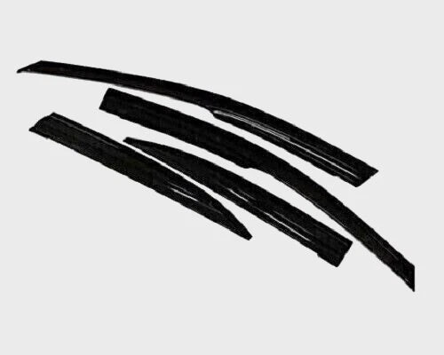 Set of 4 Rain Wind Door Visors for Renault Kwid