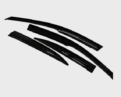 Set of 4 Rain Wind Door Visors for Renault Kwid