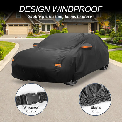 Waterproof Aluminum Film Car Cover for Lexus ES Sedan 