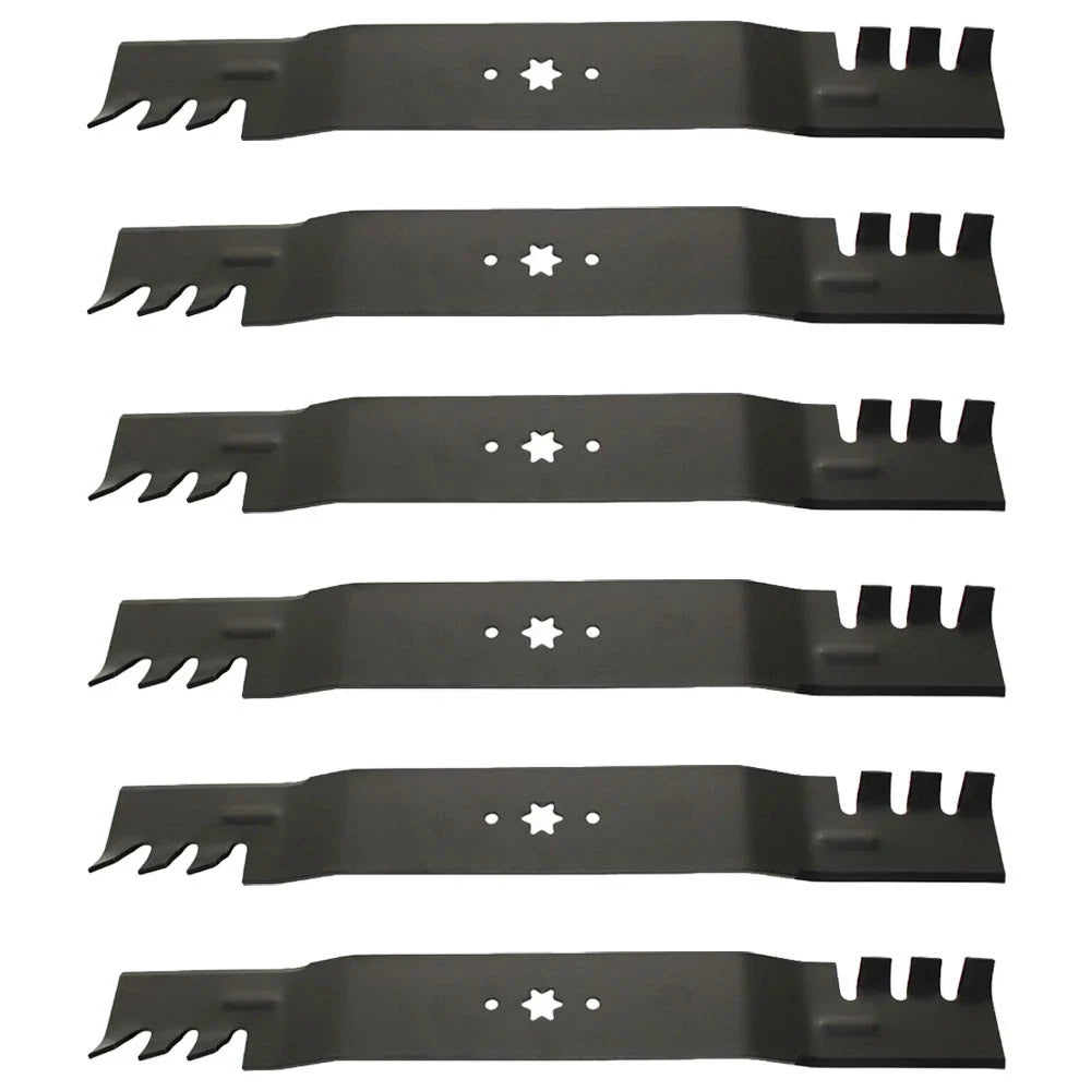 Set of 6 Blades for Cub Cadet (942-04290, 742-04244)