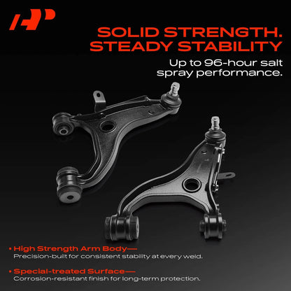 2X Rear Upper Control Arm w/ Ball Joint for Subaru Outback (2010–2018) 20252SC010, 20252SC000, RK623395, RK623394