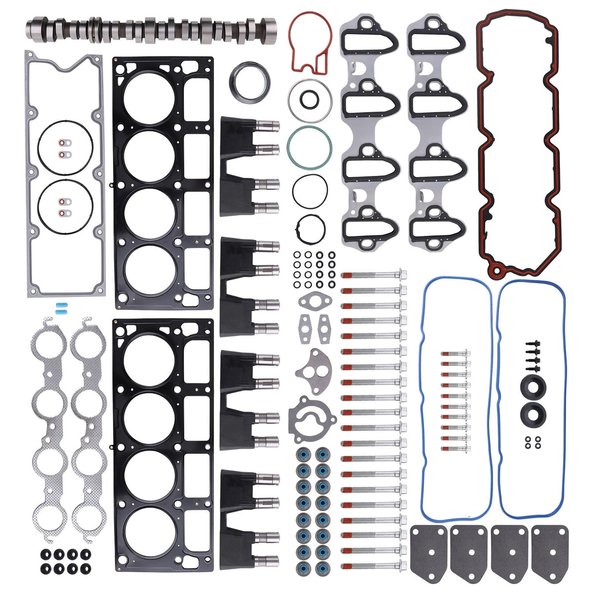 Head Gasket Kit for Chevy Silverado Tahoe GMC Sierra 5.3L (IQOH5G, HS26191PT)