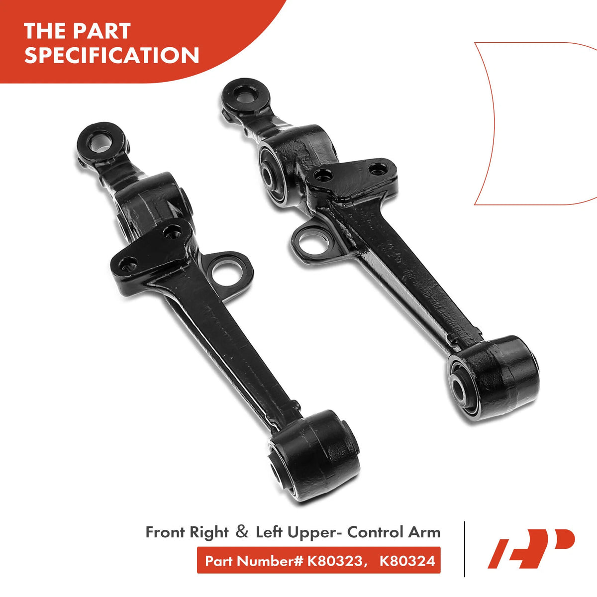 Set of 4 Complete Strut & Coil Spring Control Arm Kit for Honda Accord (2018–2023) - 51220SM1A01, 51220SM1A02, 53010SR3010, 53521SM4013