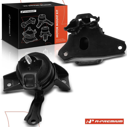2X Engine Motor & Trans. Mount for Kia Spectra Spectra5 (2000–2009) - 218102F560, 218102F751, 218302F300