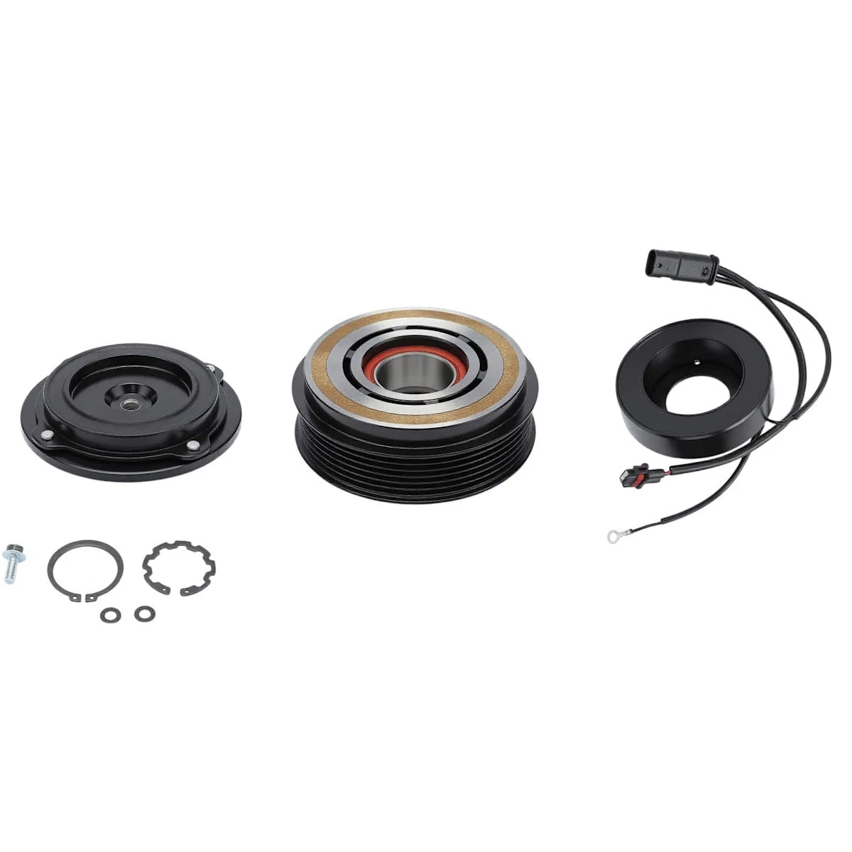 A/C Compressor Clutch for Mercedes-Benz C Class E S GLE350 (18050010, 198322)