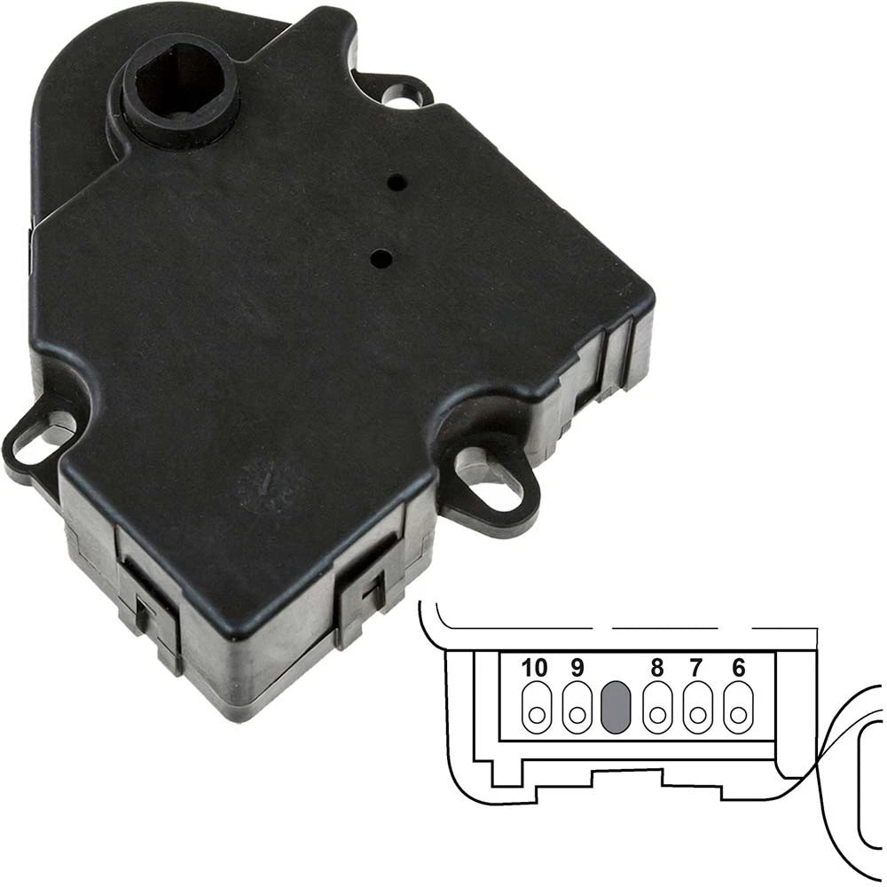 HVAC Heater Blend Door Actuator for Buick LeSabre (2000–2003) L3-H0487AN, 1573952, 604112