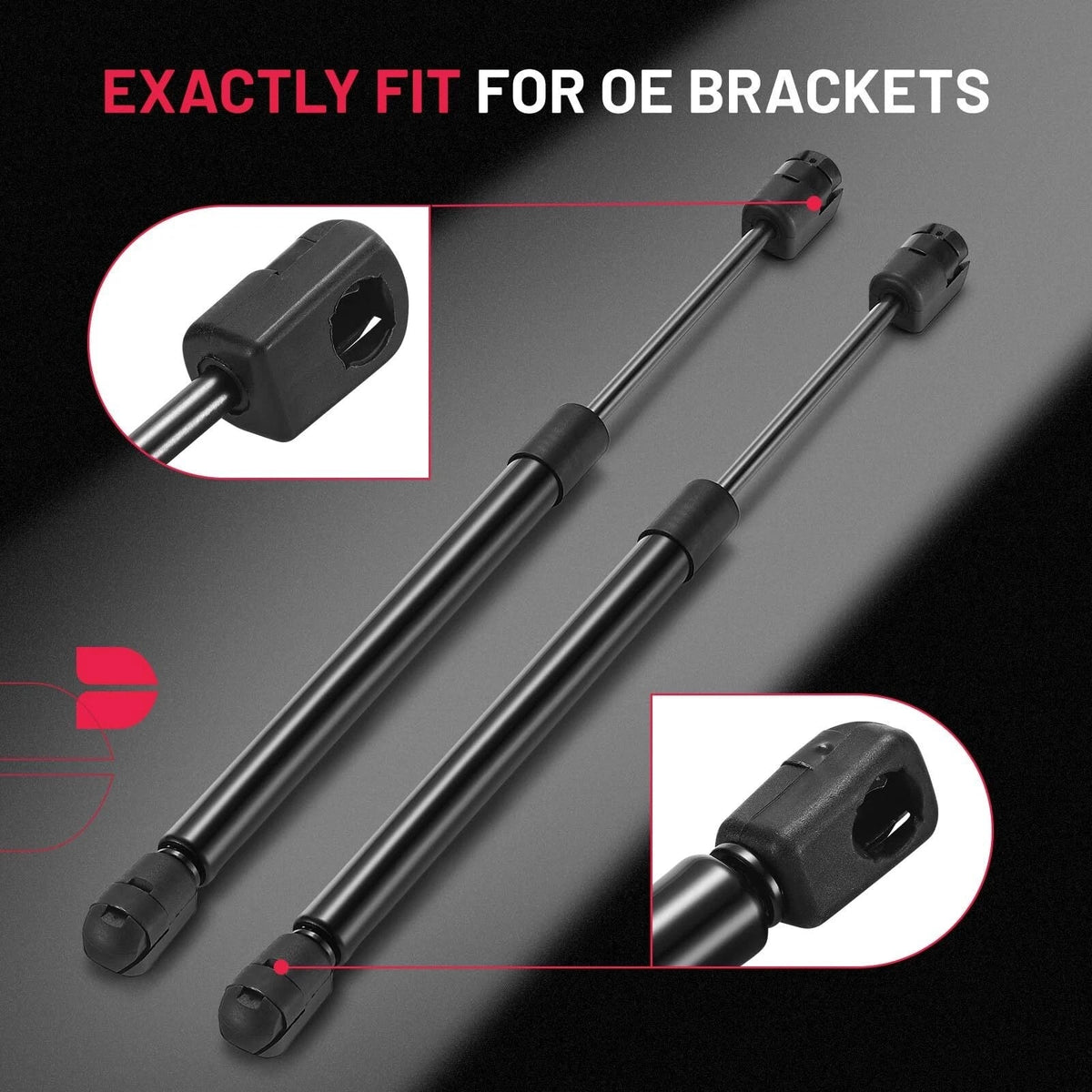 12 Inch Struts Lift Support for Camper Shell (2021–2023)