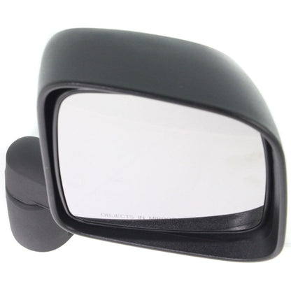 Right Manual Folding Mirror for Jeep Wrangler (2003–2006) Textured Black
