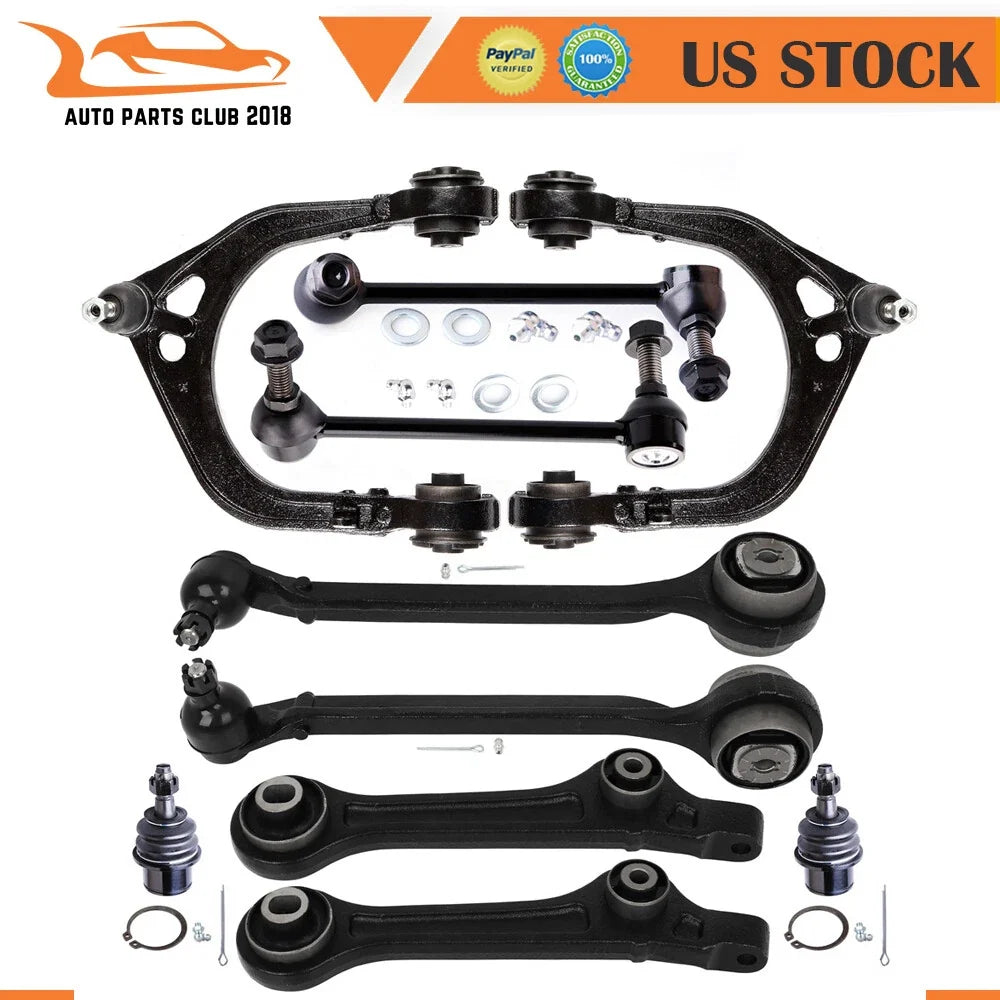 Set of 10 Control Arms and Ball Joints for Chrysler 300 (2011–2019)