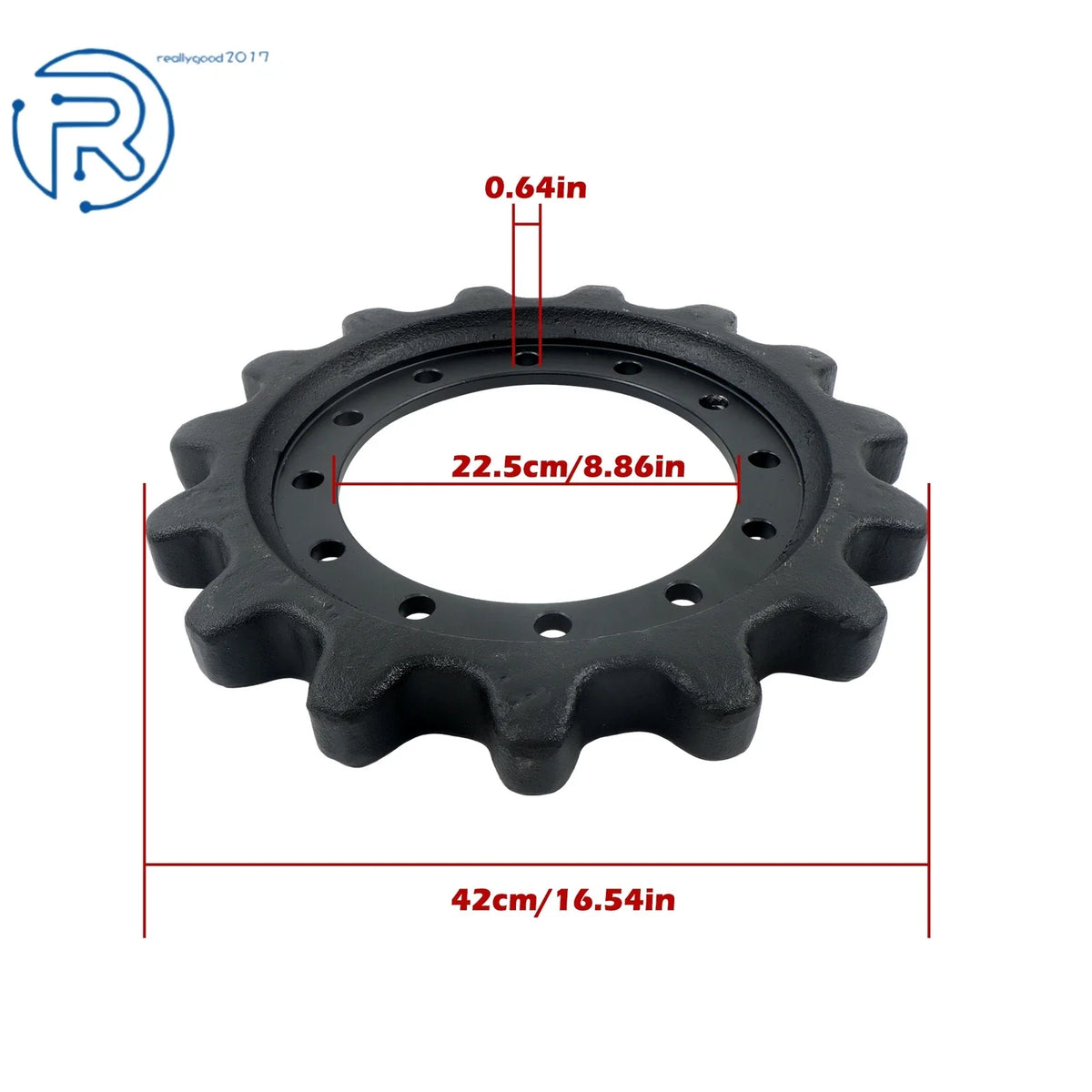 Track Sprocket for CAT 259B3 239D 249D 259D (304-1870, 15 Teeth, 12 Bolt Hole)