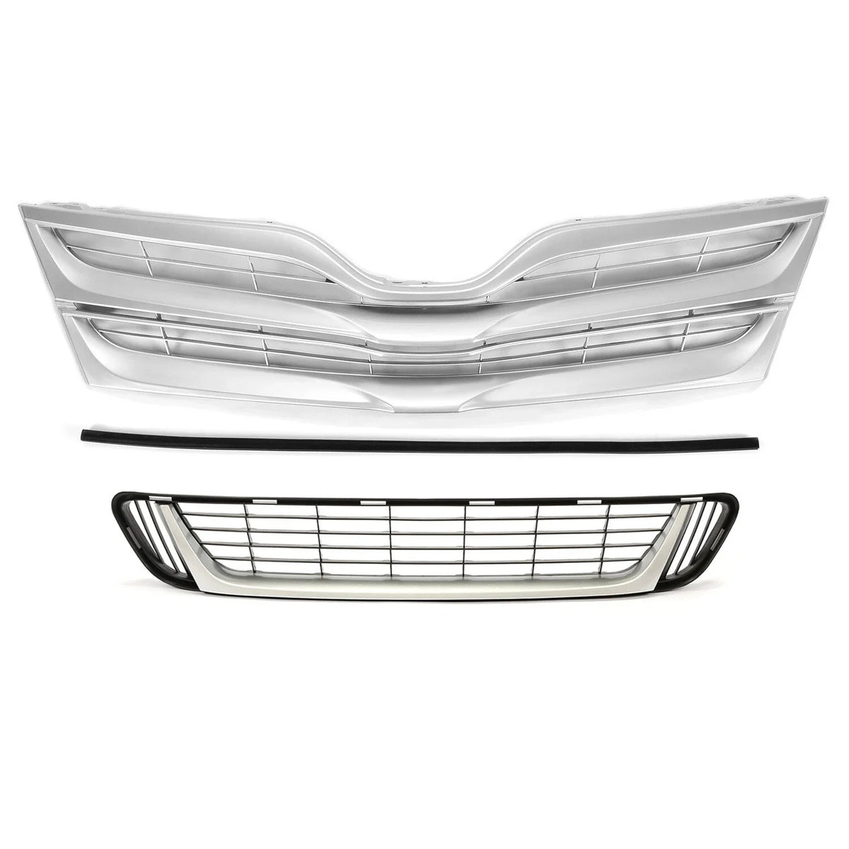 Upper & Lower Grille + Grille Molding for Toyota Venza (2013–2016)