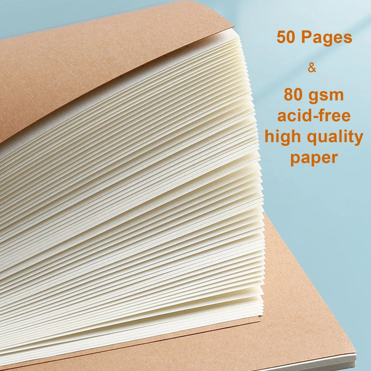 Set of 22 Kraft Hardcover Notebooks for College Ruled (No Part Numbers)
