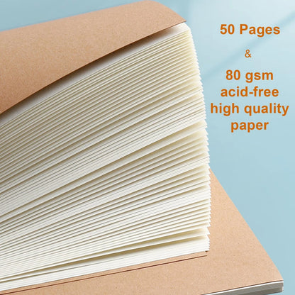 Set of 22 Kraft Hardcover Notebooks for College Ruled (No Part Numbers)