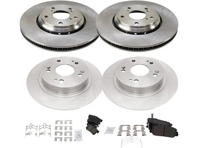 Brake Pad and Rotor Kit for Acura ILX (2017–2022) 26245VXNM