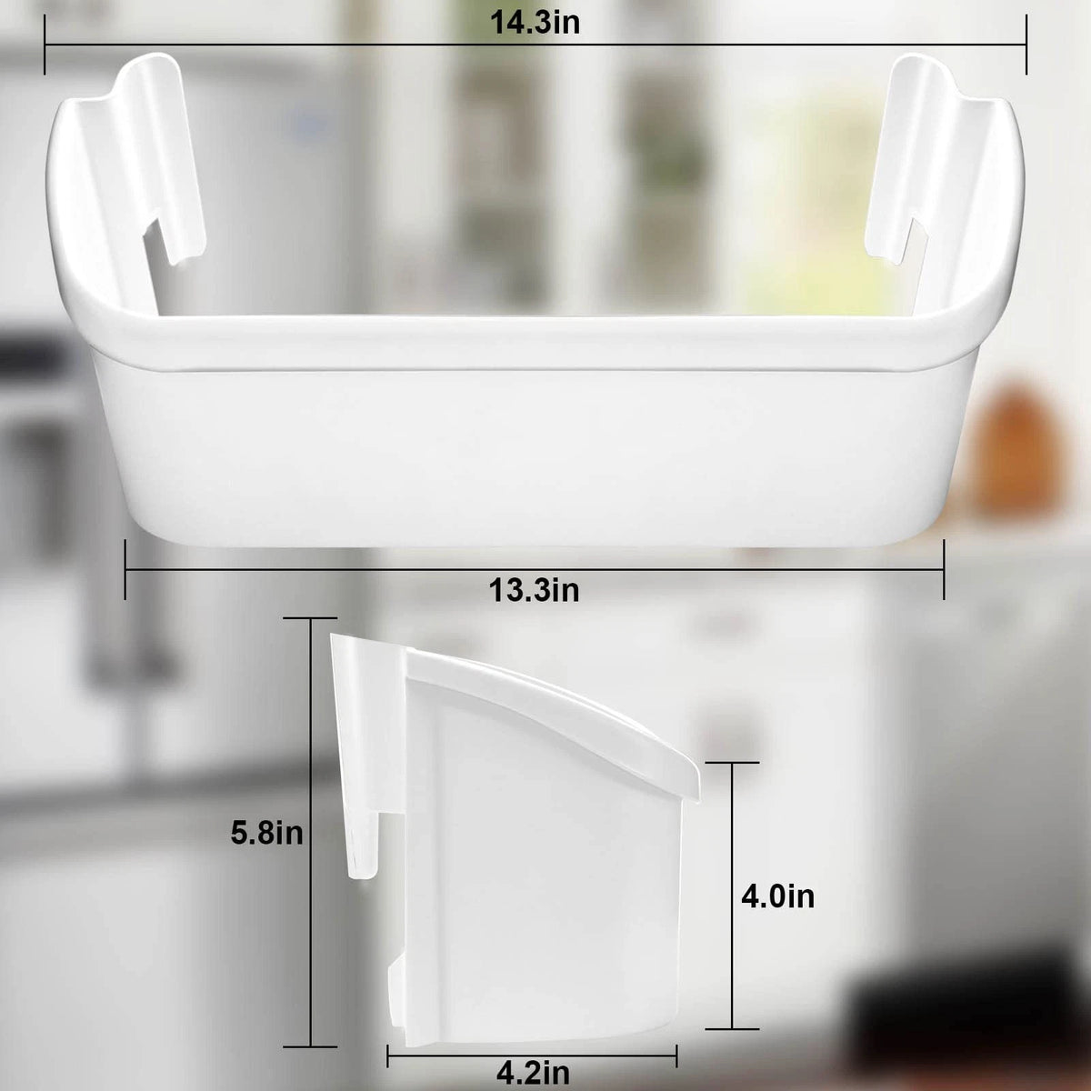 Door Bin Shelf for Frigidaire Kenmore Refrigerator (2010–2023)