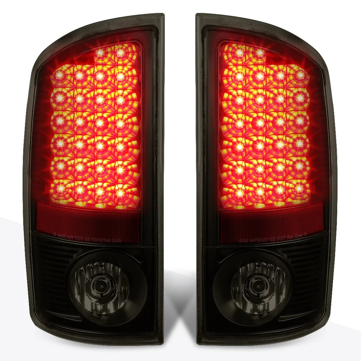 Full LED Tail Light for Dodge Ram Pickup (2002–2006) - Tinted Housing