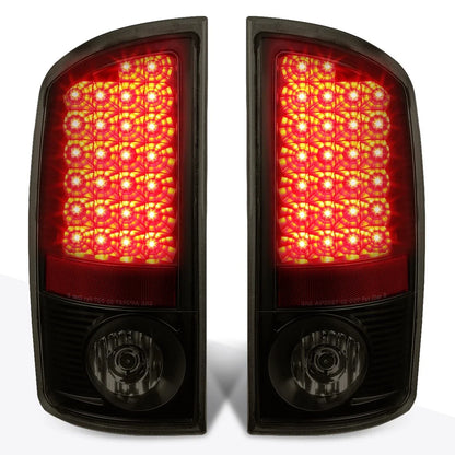 Full LED Tail Light for Dodge Ram Pickup (2002–2006) - Tinted Housing