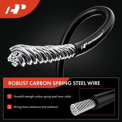 Parking Brake Cable for Ford E-150 E250 Econoline (1C2Z2A635AA, YC2Z2A635DA, C660222)