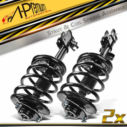 Set of 2 Front Struts w/ Coil Springs for Nissan Murano (2003–2007) 1331597L, 1331597R