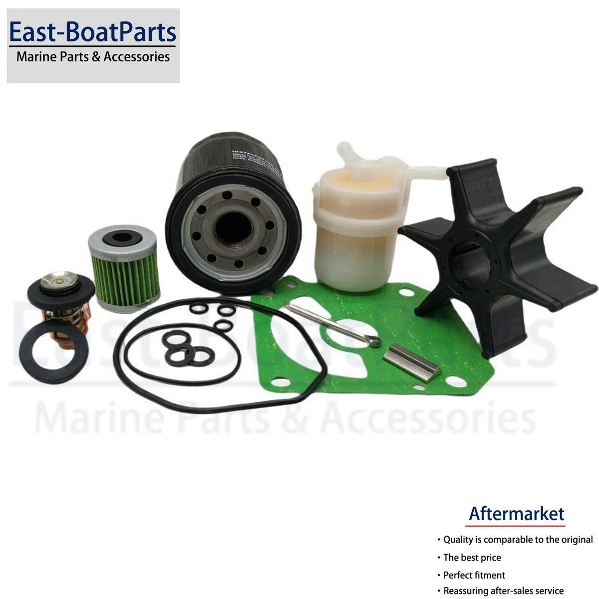 Service Parts Kit Impeller & Filter for Honda Outboard 75HP 90HP (BF75D BF90D)