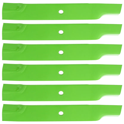 Set of 6 LawnRAZOR Mower Blades for Toro Wheel Horse (720-Z, 720Z)