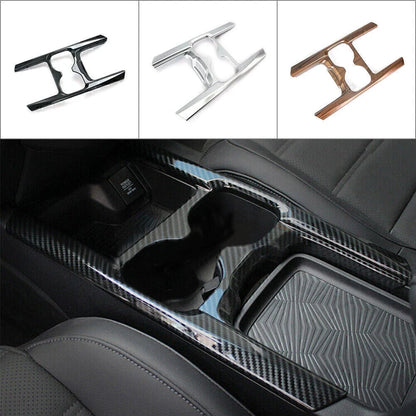 Carbon Fiber Water Cup Holder Cover Trim for Honda CR-V (2017–2019)