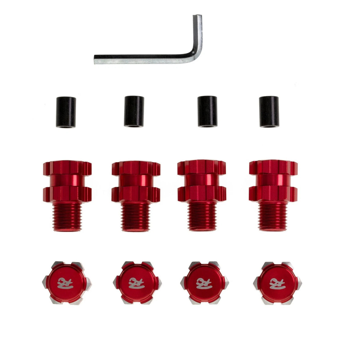 4Pcs 17mm Wheel Hex Hub Adapter 10mm Extension for Traxxas Maxx 1/10 RC Car