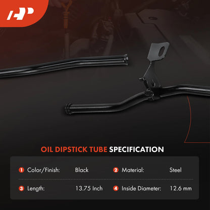Engine Oil Dipstick Tube for Toyota Corolla, Matrix, Celica (2003–2008) 1145222031, 917-472