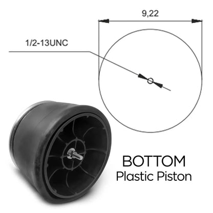 2x Air Springs Bag for Hendrickson Axle (W01-358-8709, AGO-8709)