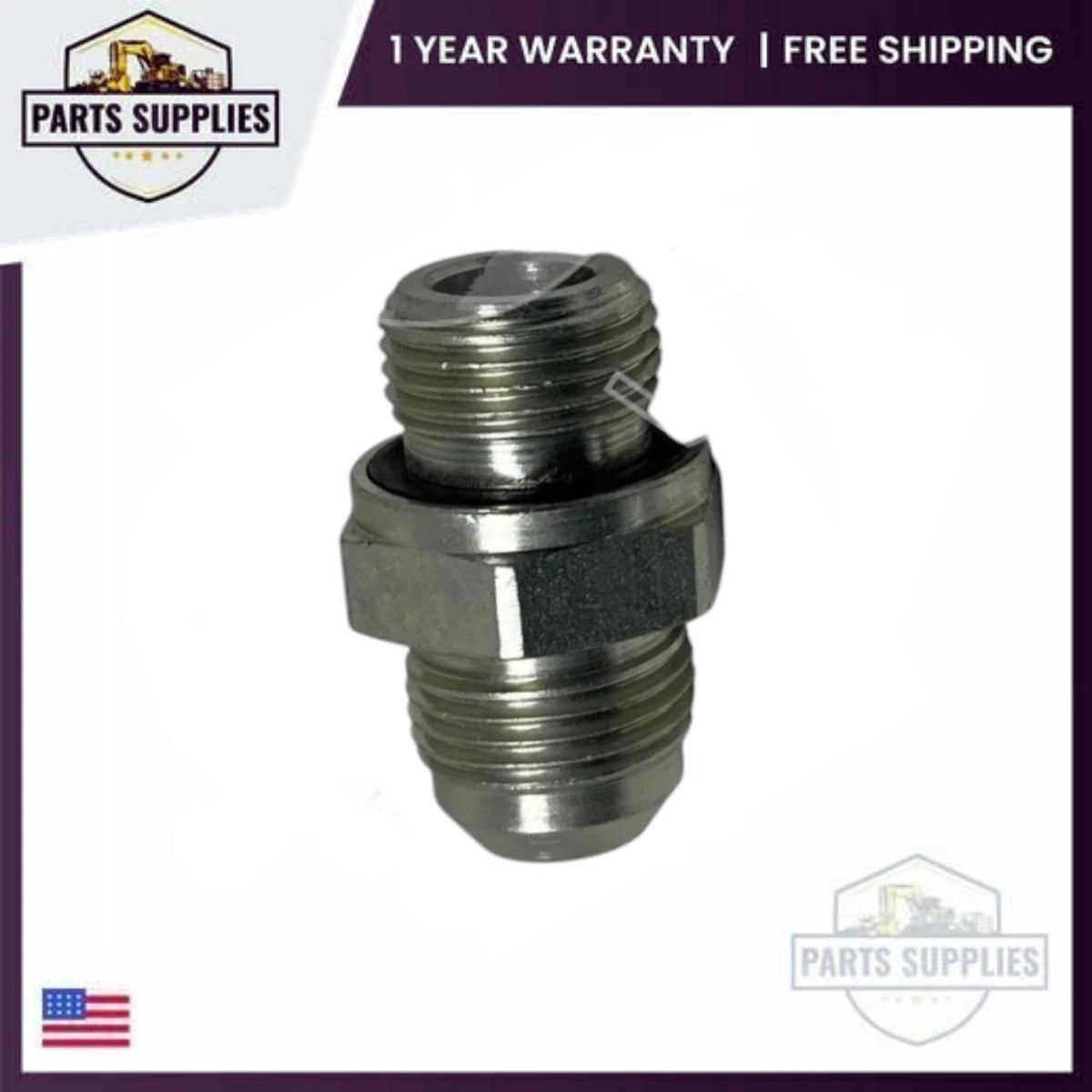 Hydraulic Fitting Connector for Manitex Crane