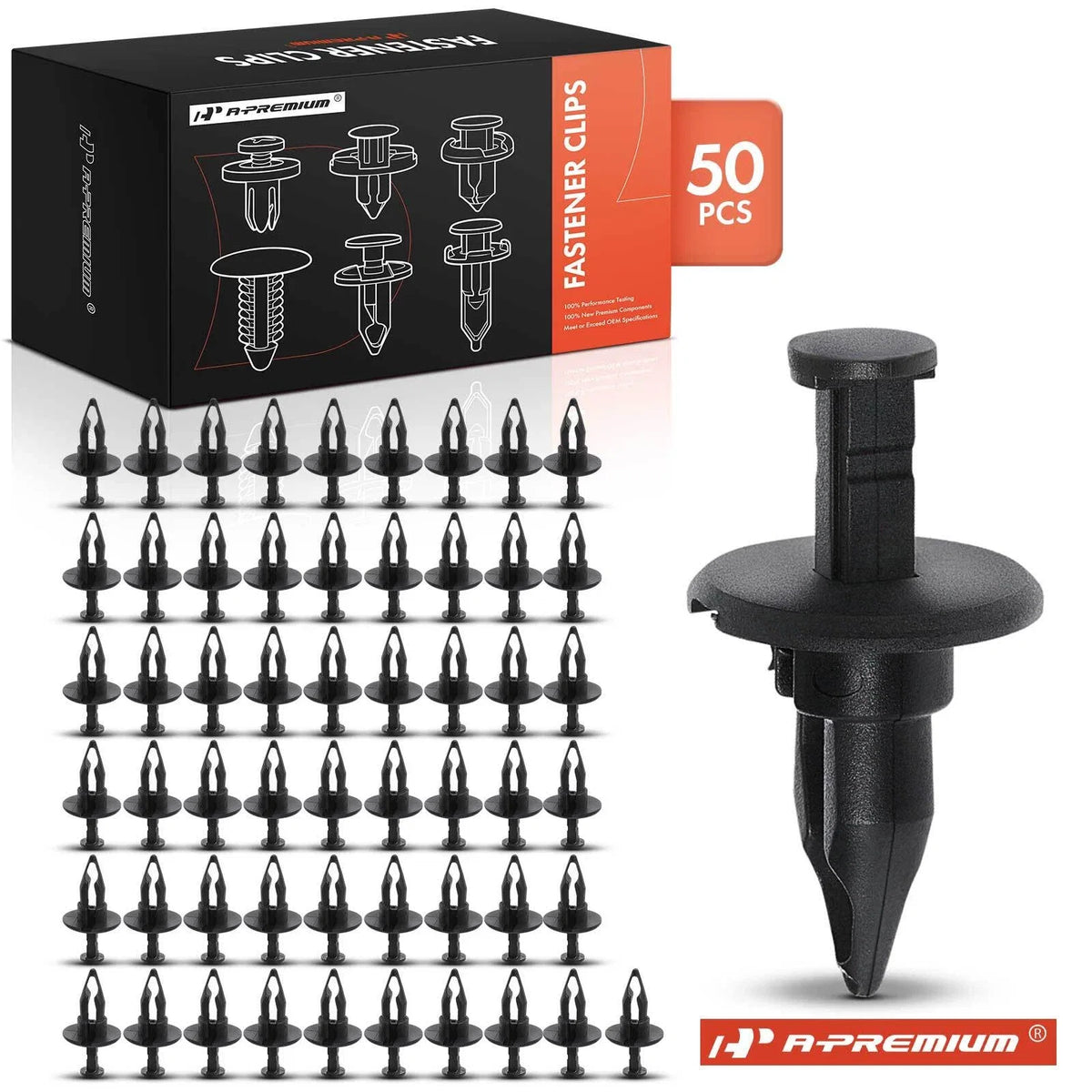 50Pcs Bumper Fascia Retainer Clips for Buick LaCrosse (2005–2016)