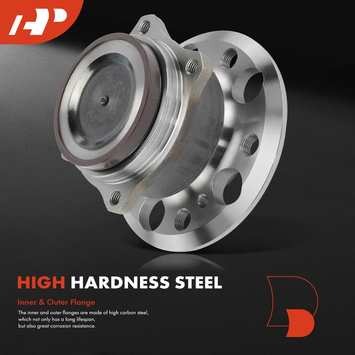 2X Front Wheel Hub & Bearing Assembly for Mercedes-Benz C63 AMG (2008–2015)