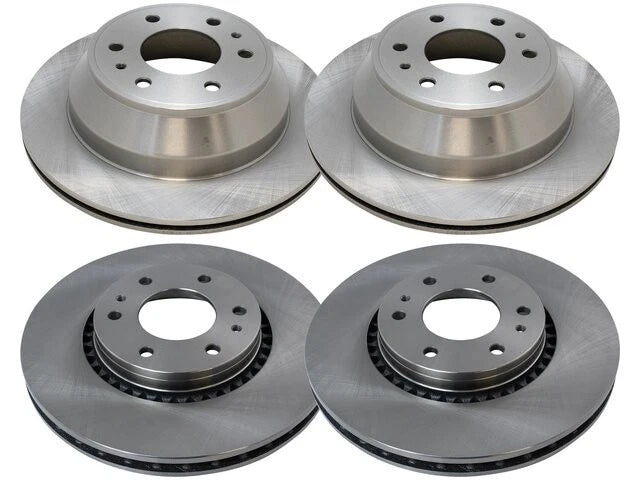 Set of 4 Brake Rotors for Isuzu Ascender (2003–2006) 46659JFHJ