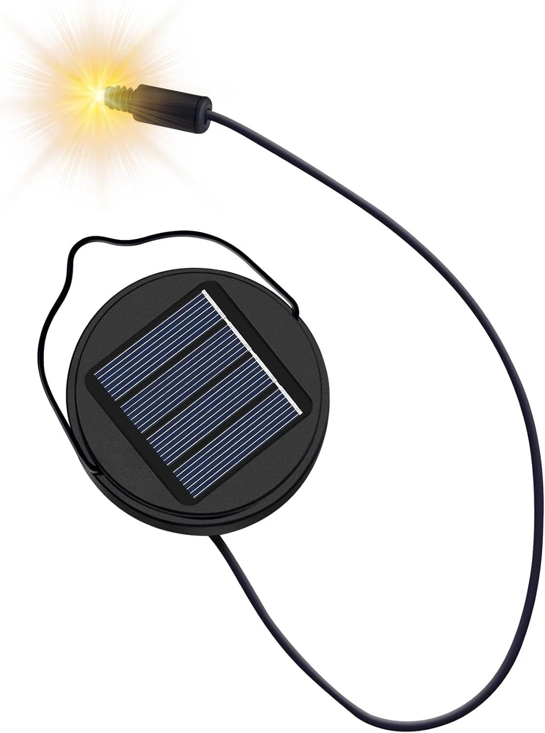 2X Solar Lights Replacement Parts with Rechargeable Battery AA 600mAh