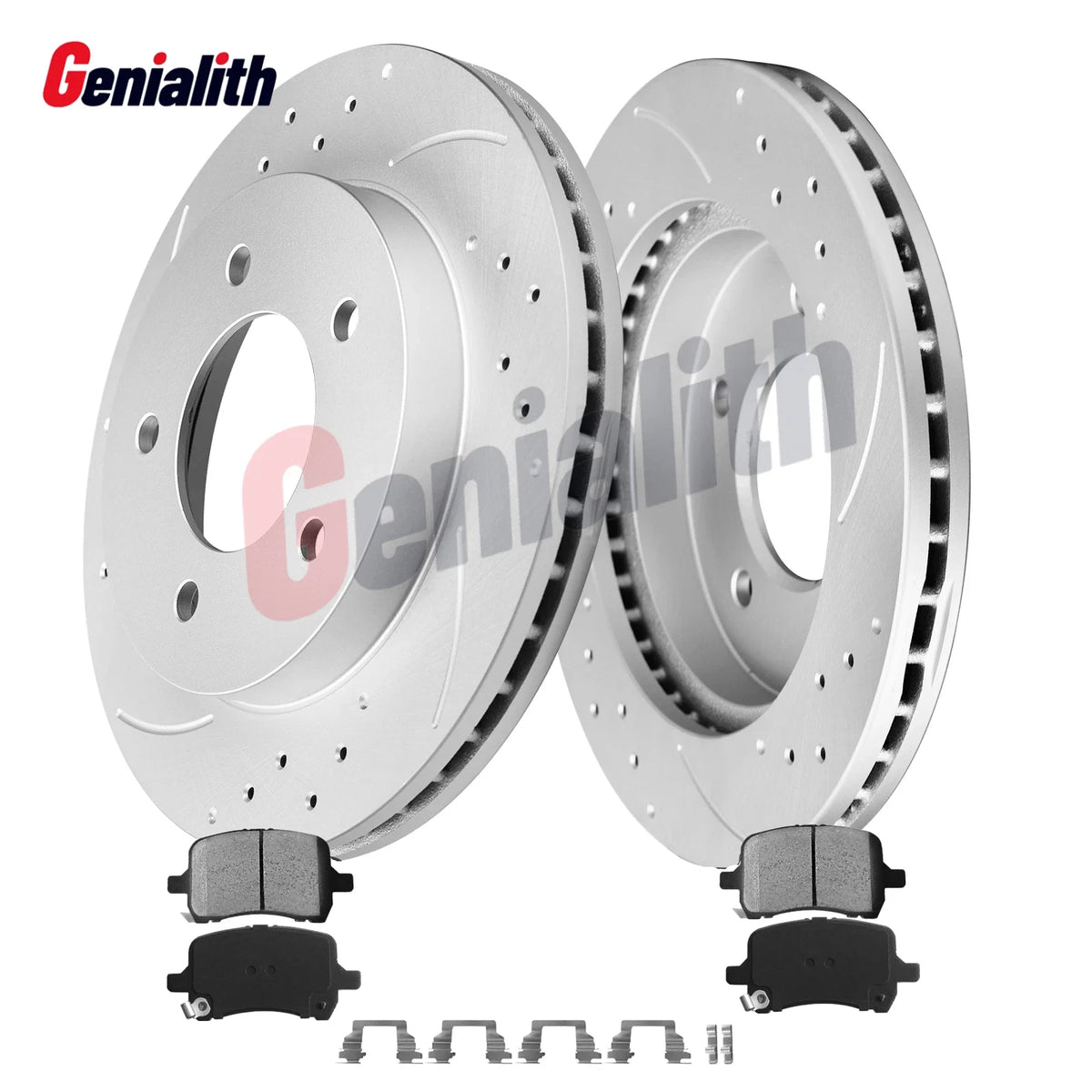 Front Disc Rotors & Ceramic Brake Pads for Chevrolet HHR (2006–2011)