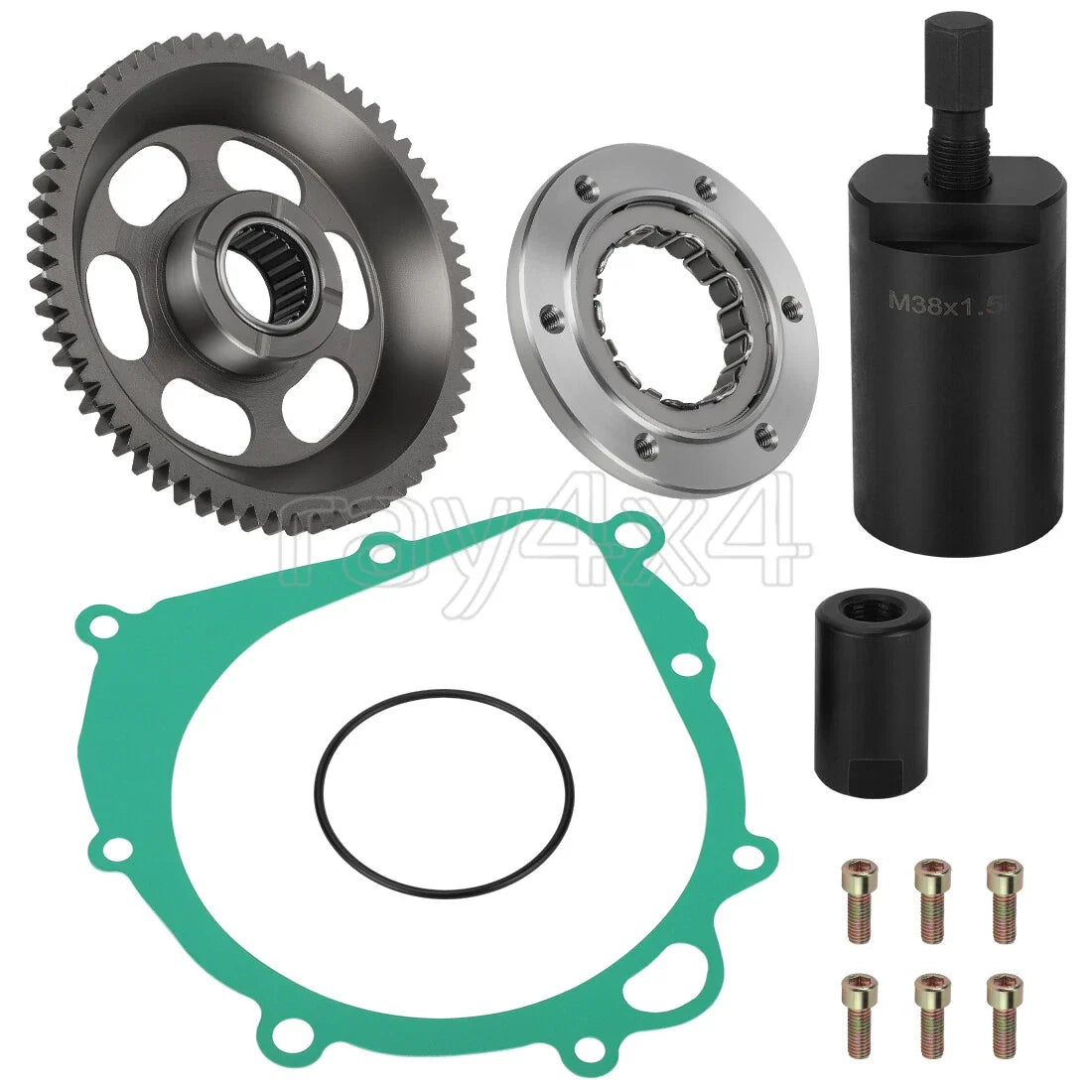 One Way Starter Clutch Assy & Flywheel Puller for Suzuki QuadSport LTZ400 (2003–2009)