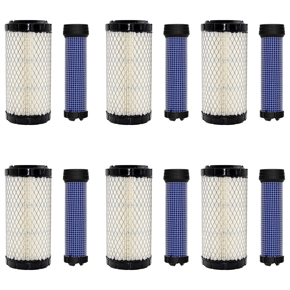 6X Inner & Outer Air Filter for Kubota (Fits 1665911221)