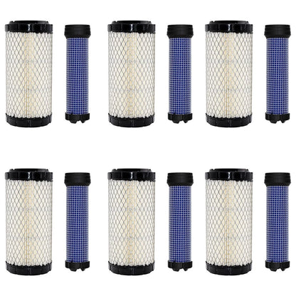 6X Inner & Outer Air Filter for Kubota (Fits 1665911221)