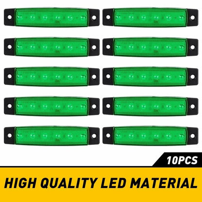 10 Pod LED Rock Lights for Jeep (Offroad Truck UTV ATV Boat)