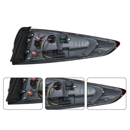 LED Driver Tail Light Lamp for Ford Fusion (2017–2020) FO2804118, HS7Z13405D, HS7Z13405F, HS7Z13405J