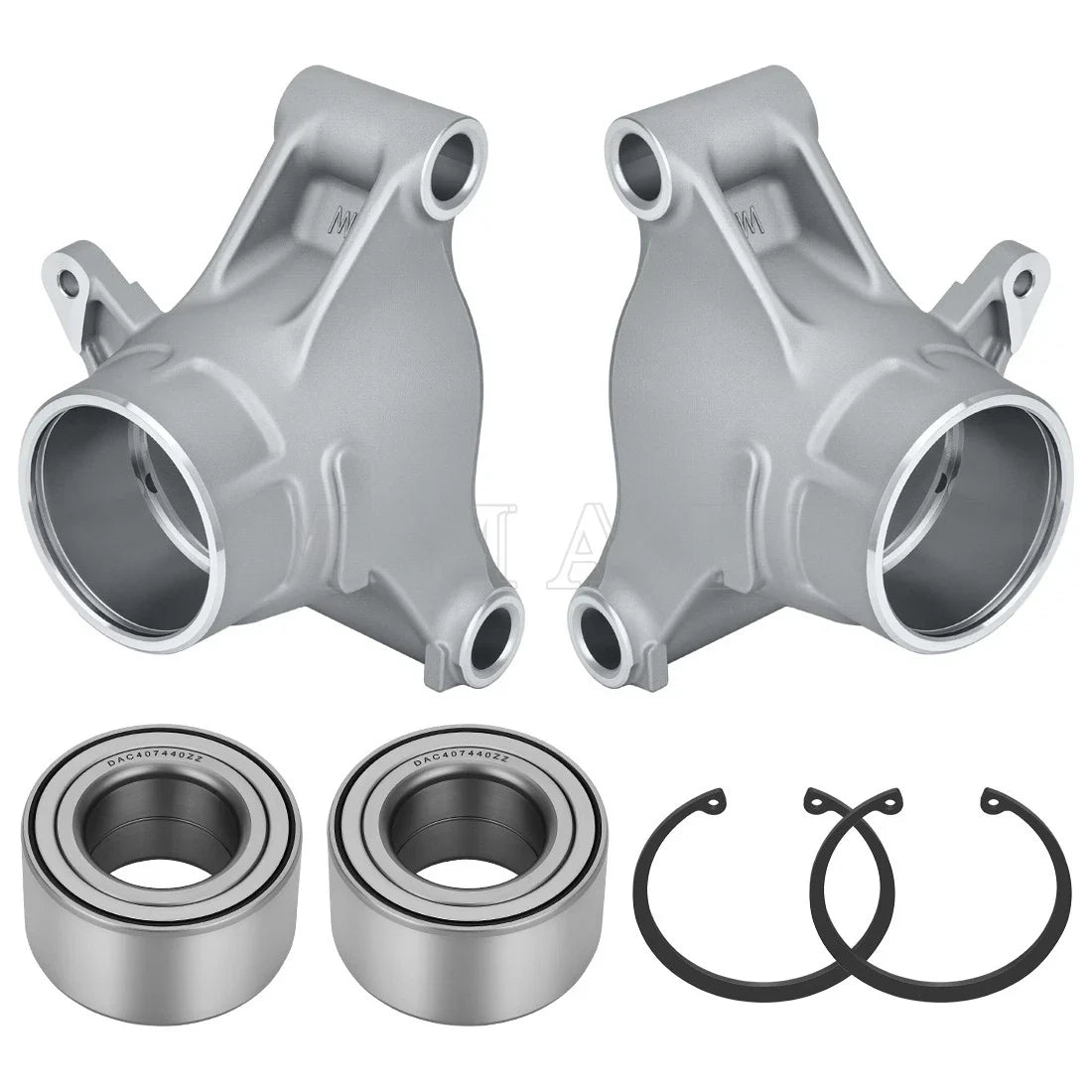Set of 2 Rear Wheel Carriers w/ Bearings for Polaris RZR 4 800 (2010–2014)
