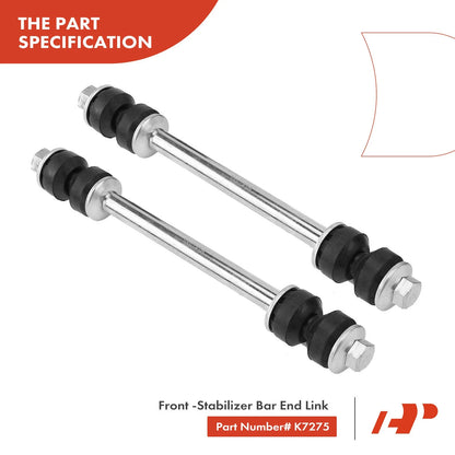 Set of 13 Front Idler Arm Sway Bar Link Tie Rod for Dodge Ram 1500 (2000–2001)